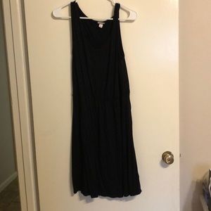 Simple black work dress